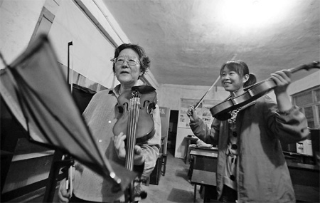 Teaching sounds of music