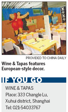 Where to find fine wine and finger foods