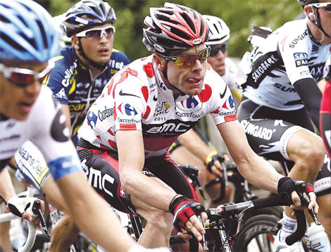 Evans thankful after crash-marred fifth stage