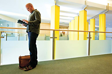 Social networking, at work