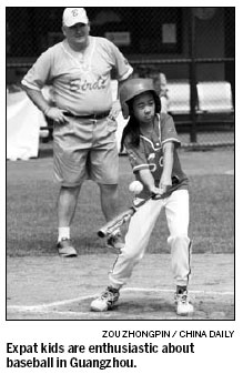 Baseball a hit in Guangzhou