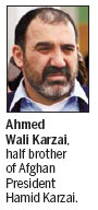 Karzai's half brother shot dead