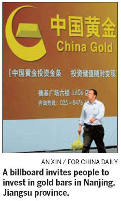Gold could lose its luster after record high