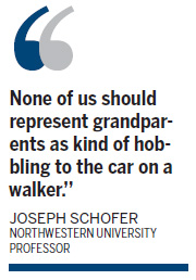 US grandparents safest drivers on road, study says