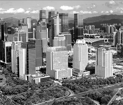 High-rises help pay Futian's bills