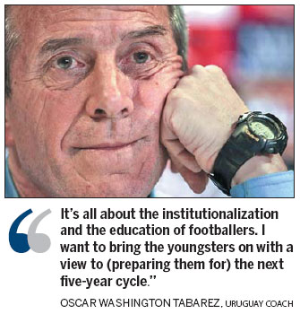 Tabarez is Uruguay's muse