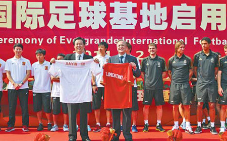 Real Madrid begins its infiltration of China