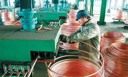 Nonferrous self-sufficiency rate set to increase by 2015