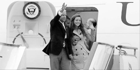Biden arrives on goodwill mission