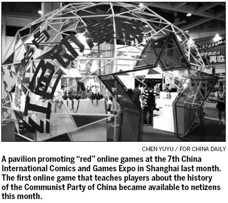 Online 'red' game acquaints players with history of the Party