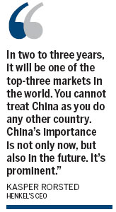 Chemistry Special: Henkel's tailor-made approach to China