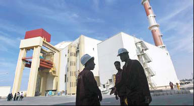 Iran plugs first nuclear power plant into grid
