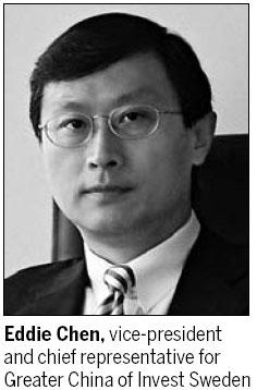 China joins hands with Swedish friends