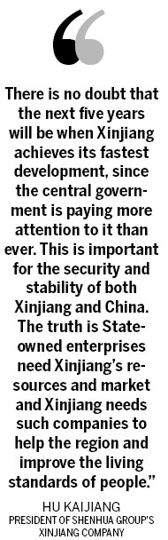 Xinjiang's economy set to be transformed