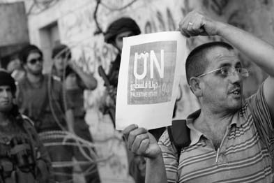 Palestinians want peaceful solution