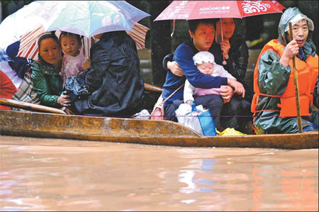 Floods claim 57 lives as rain wreaks havoc