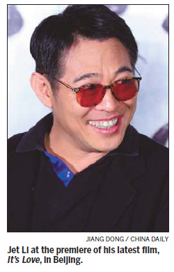 Jet Li shifts focus to charity, tai chi