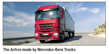 Market share for high-quality trucks increasing