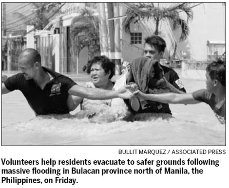 Asia reels from floods as Vietnam braces for storm