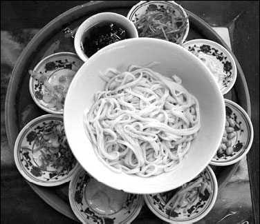 Saucy noodles