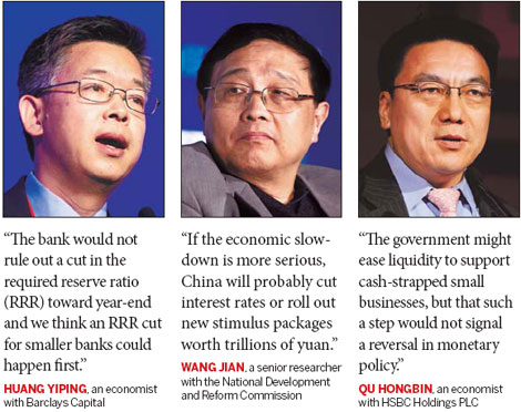 Slowdown won't mean easing