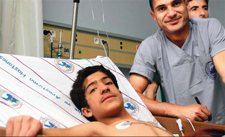 Boy's rescue five days after Turkish quake lifts hearts