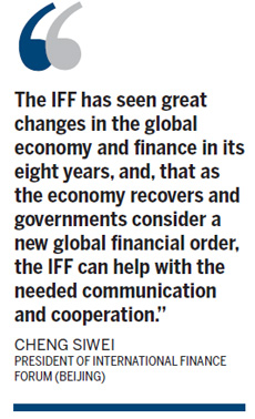 IFF helps with global financial recovery