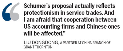 Bid to bar Chinese audit firms criticized