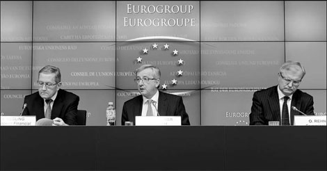 Eurozone ministers agree to boost EFSF financing