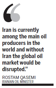 EU will 'not impose sanctions' on Iran oil