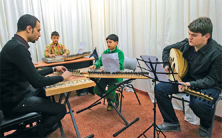 Music school strikes a chord in Gaza