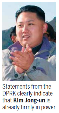 Son hailed as 'great successor'