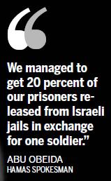 Israel completes swap with Hamas for captured soldier