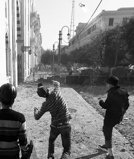 Troops open fire on protesters in Cairo's Tahrir Square, killing three