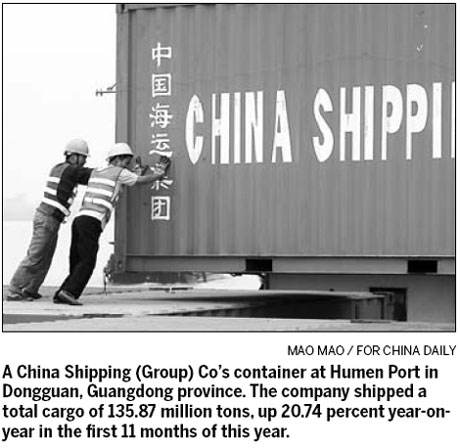 Global emerging markets crucial for survival of shipping firms