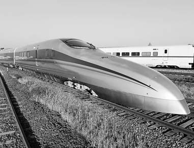 Test train can hit 500 km/h