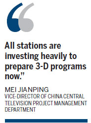 Extra dimension for TV viewers