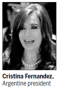 Argentine president to undergo surgery for thyroid cancer