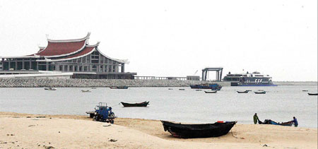 Pingtan reaching across Straits