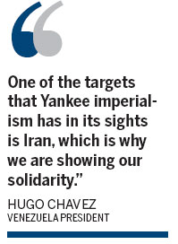 Iran, Venezuela leaders mock US disapproval
