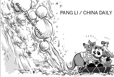 A triangle of success and prosperity