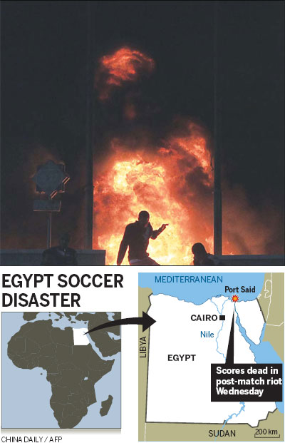 Soccer riot kills dozens