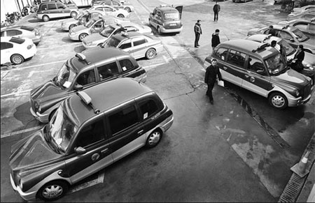 Thumbs down for London cabs