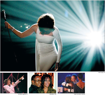 Music world unites in tribute to Whitney