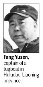 Tug of hope keeps things moving in frozen sea