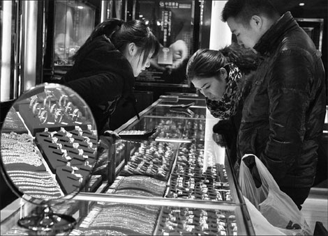 China goes for the gold