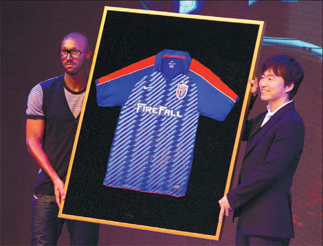 He's here, he's hungry