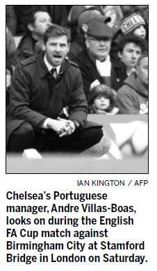 Roman backs me, says Villas-Boas as Chelsea draw