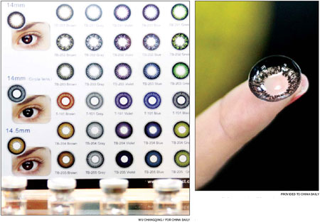 Many blind to the risks of contact lenses