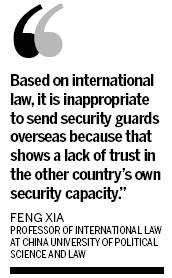 More consideration given to guards for overseas workers